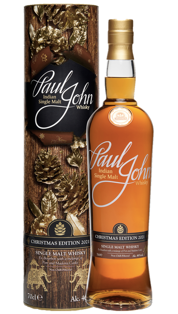 Paul John whisky CHRISTMAS EDITION 2021 Limited Series