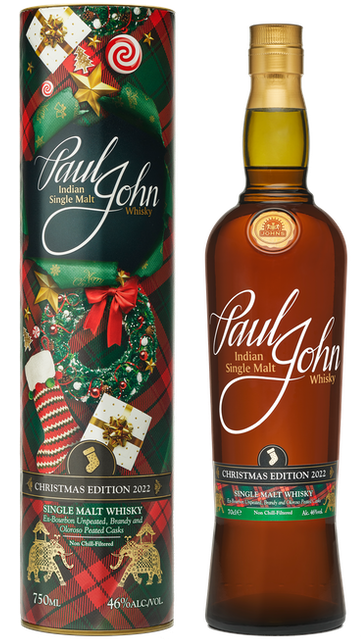 Paul John whisky CHRISTMAS EDITION 2022