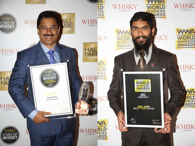 Paul P John - World Whisky Brand Ambassador 2017