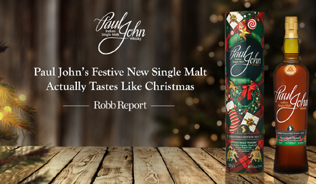 Taste test: Paul John's festive new single malt actually tastes like Christmas