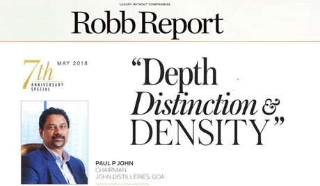 Depth, distinction and density - Robb Report