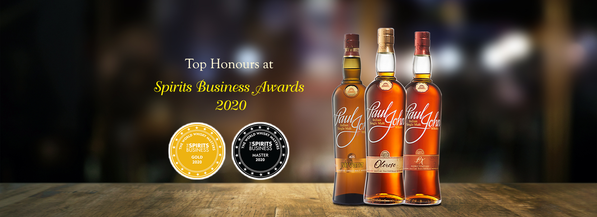 Paul John Indian Single Malts Wins Multiple International Honours