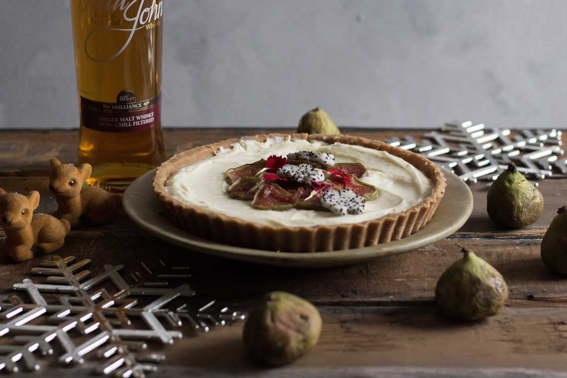 Whisky Lavender And Fig Tart