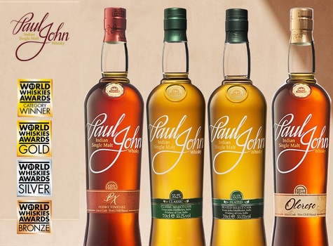 Paul John Single Malt Whisky - Award Winning single malts from Goa India.