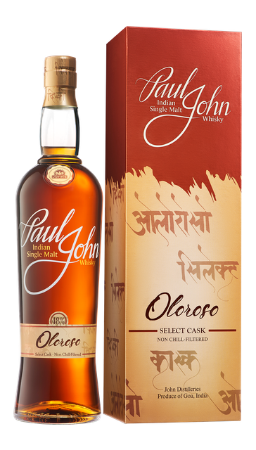 Oloroso Select Cask indian single malt whisky